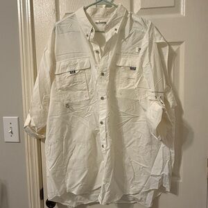 Columbia White Men’s Outdoor Shirt